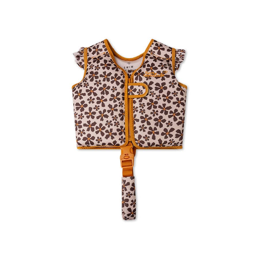 Schwimmweste - Orange - Wildblume: 1/2 Years Swim Essentials      NATURKINDCHEN
