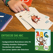 ABC & Zahlen – Lernkarten für Kinder Rüsselfuchs      NATURKINDCHEN