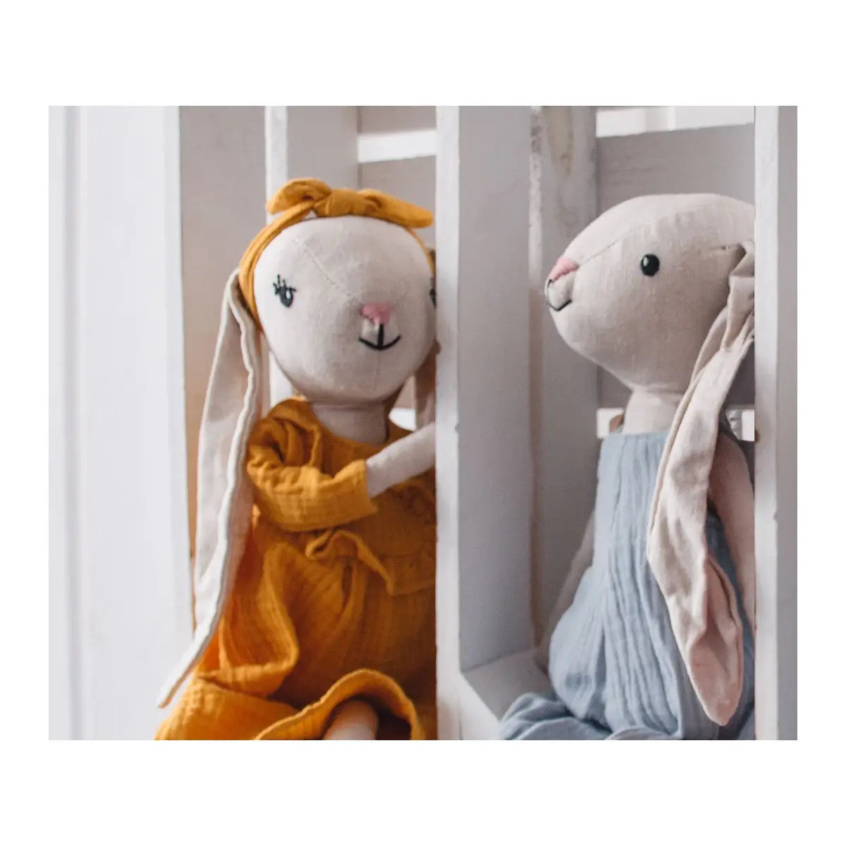 Melamin Becher blau "Hase Hugo" Mea-Living      NATURKINDCHEN
