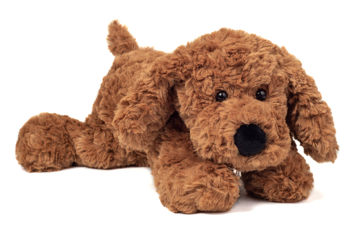 Schlenkerhund braun 28 cm - Plüschtier - Stofftier Teddy Hermann      NATURKINDCHEN