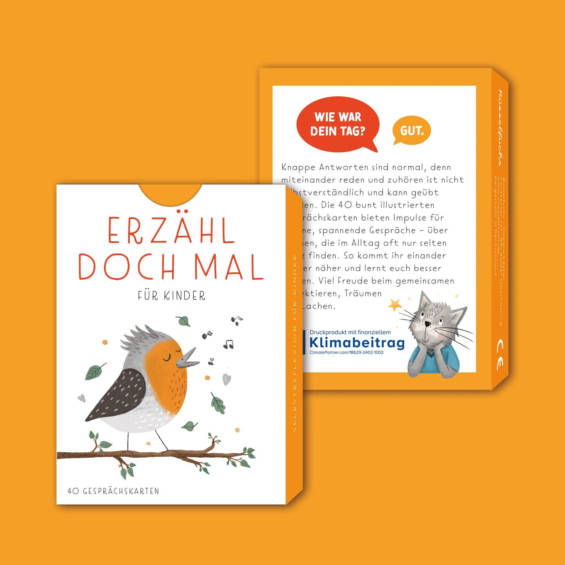 Erzähl doch mal – Gesprächskarten für Kinder Rüsselfuchs      NATURKINDCHEN