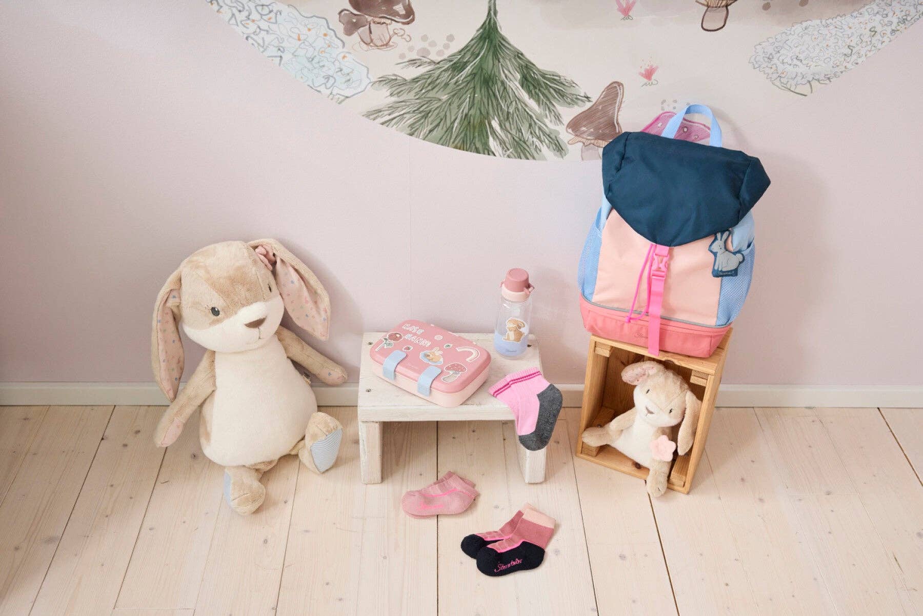 Kinderrucksack mit Kühlfunktion: Mattrosa / One size Sterntaler GmbH      NATURKINDCHEN