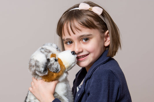 Australian Shepherd 30 cm - Plüschtier - Stofftier Teddy Hermann      NATURKINDCHEN