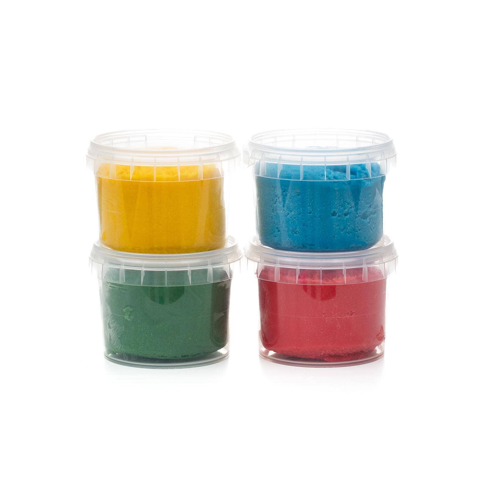 Bio-Easy-Knete vegan 4er Set "Yuki" NEOGRÜN      NATURKINDCHEN
