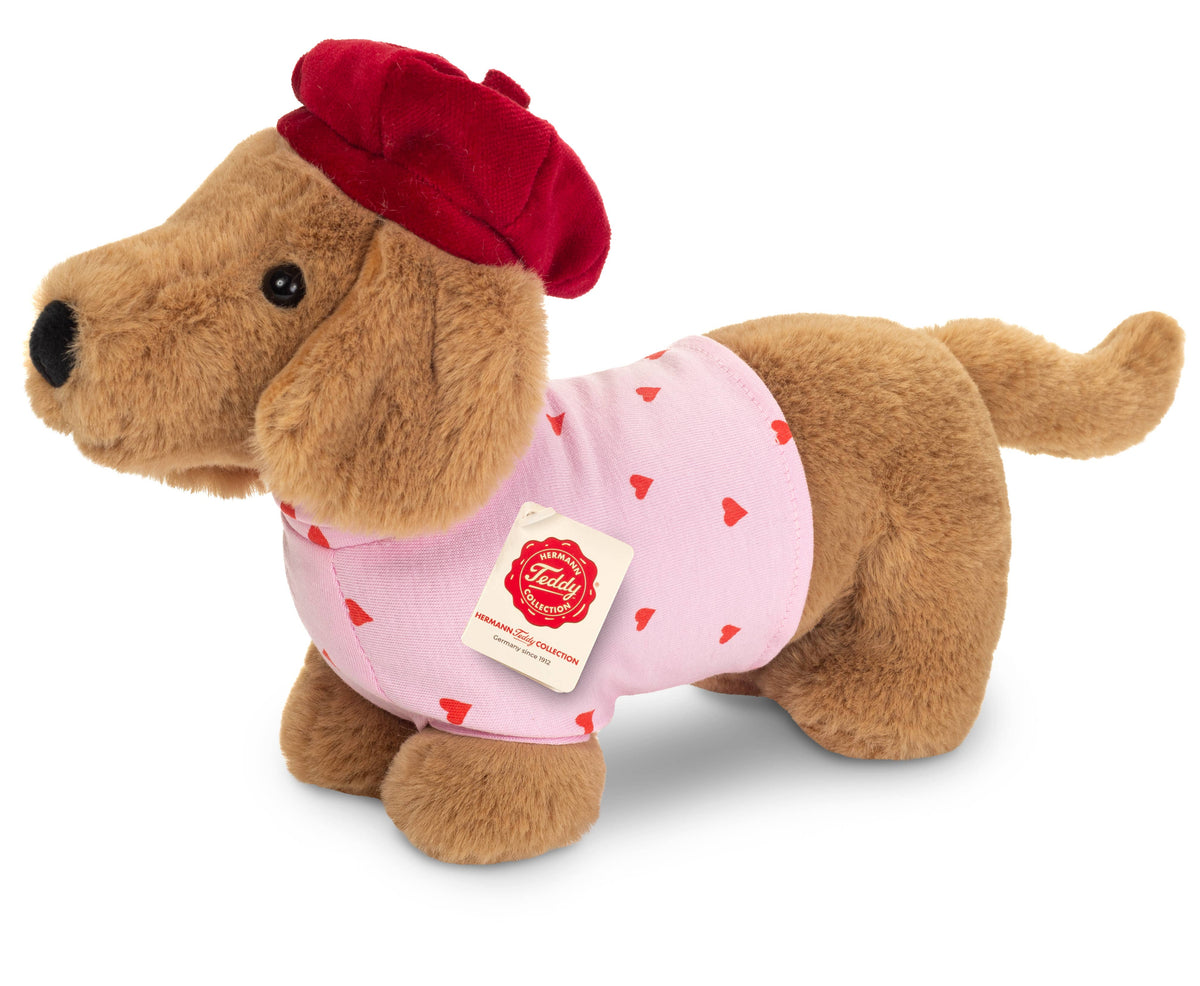 Dackeldame Amelie 26 cm - Plüschtier - Stofftier Teddy Hermann      NATURKINDCHEN