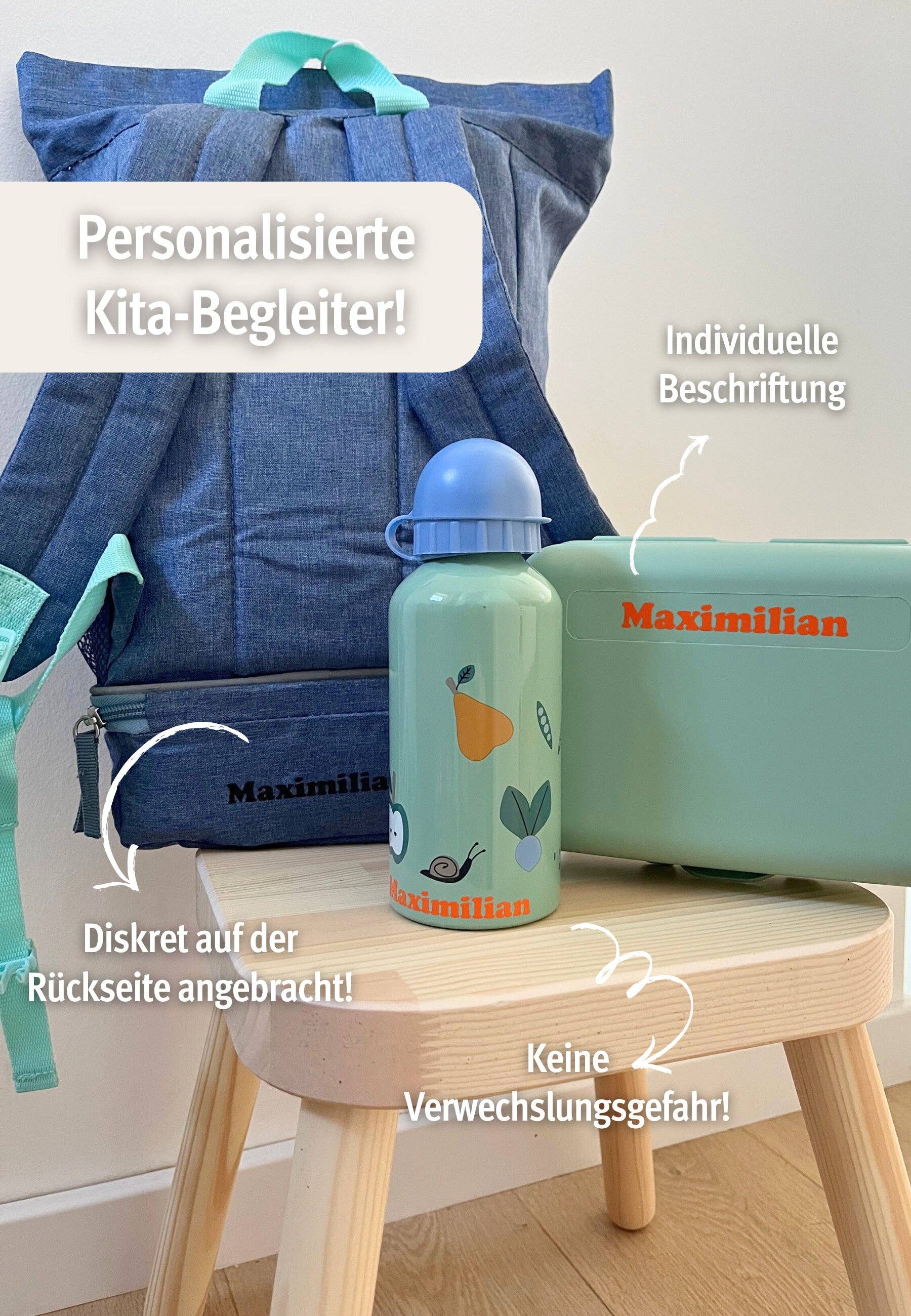 Kinderrucksack mit Kühlfunktion: Mattrosa / One size Sterntaler GmbH      NATURKINDCHEN