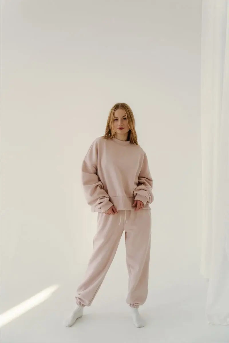 Oversize-Komfort-Hoodie - ROSA 5 Farben, 4 Größen QUALITÄT: Schwarz / M Ander      NATURKINDCHEN