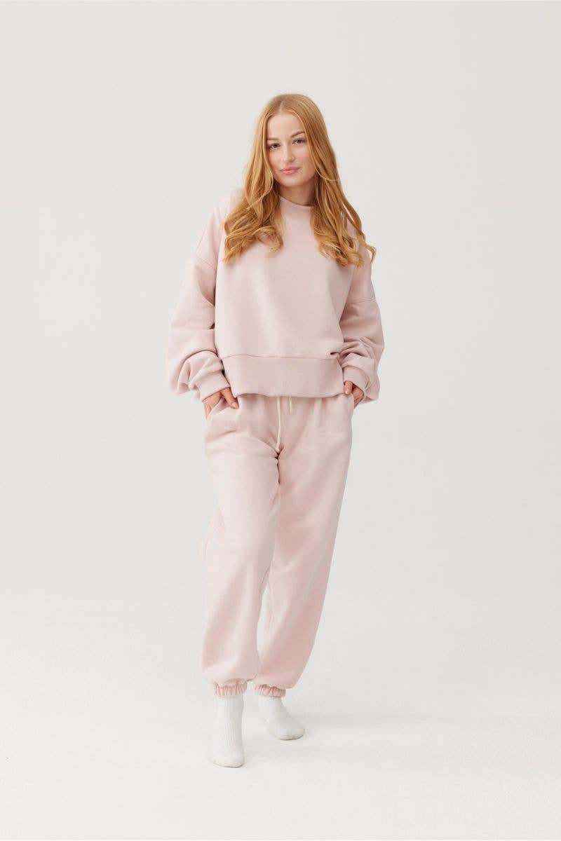 Oversize-Komfort-Hoodie - ROSA 5 Farben, 4 Größen QUALITÄT: Rosa / M Ander      NATURKINDCHEN