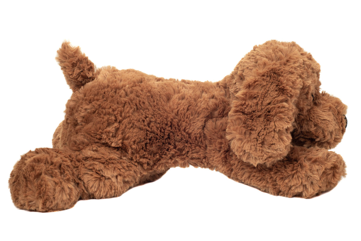 Schlenkerhund braun 28 cm - Plüschtier - Stofftier Teddy Hermann      NATURKINDCHEN
