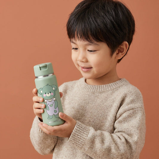 TINY Thermo Kinder Trinkflasche Edelstahl - Koala BEARFOOT      NATURKINDCHEN