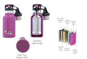 TEMPflask Kindertrinkflasche 0,35 L – Lila Carl Oscar      NATURKINDCHEN